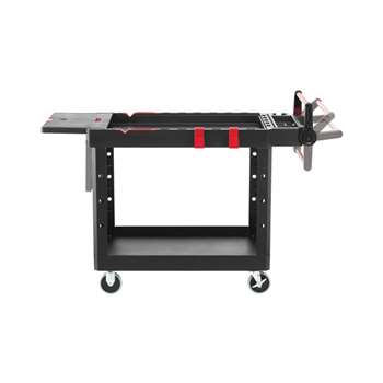 Rubbermaid HD Adaptable Utility Cart 1997208 Medium Black